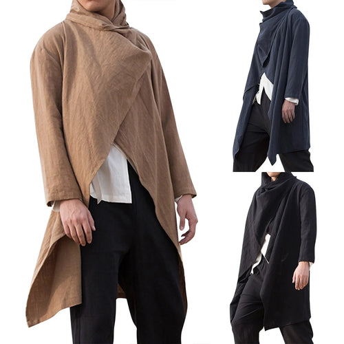 Men's Retro Jackets Trench Windbreaker