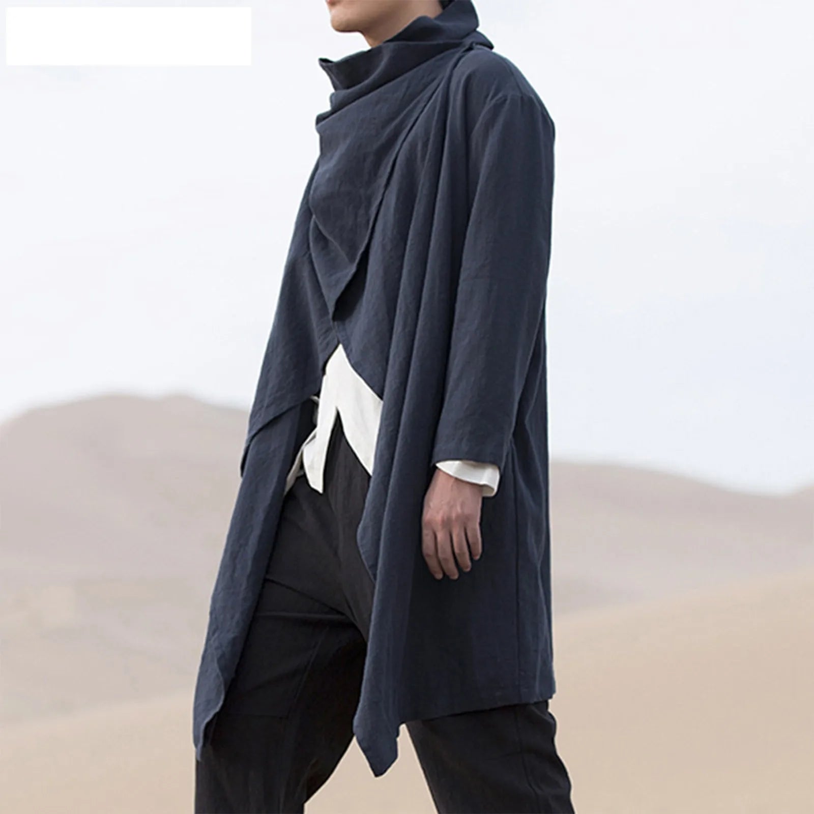 Men's Retro Jackets Trench Windbreaker