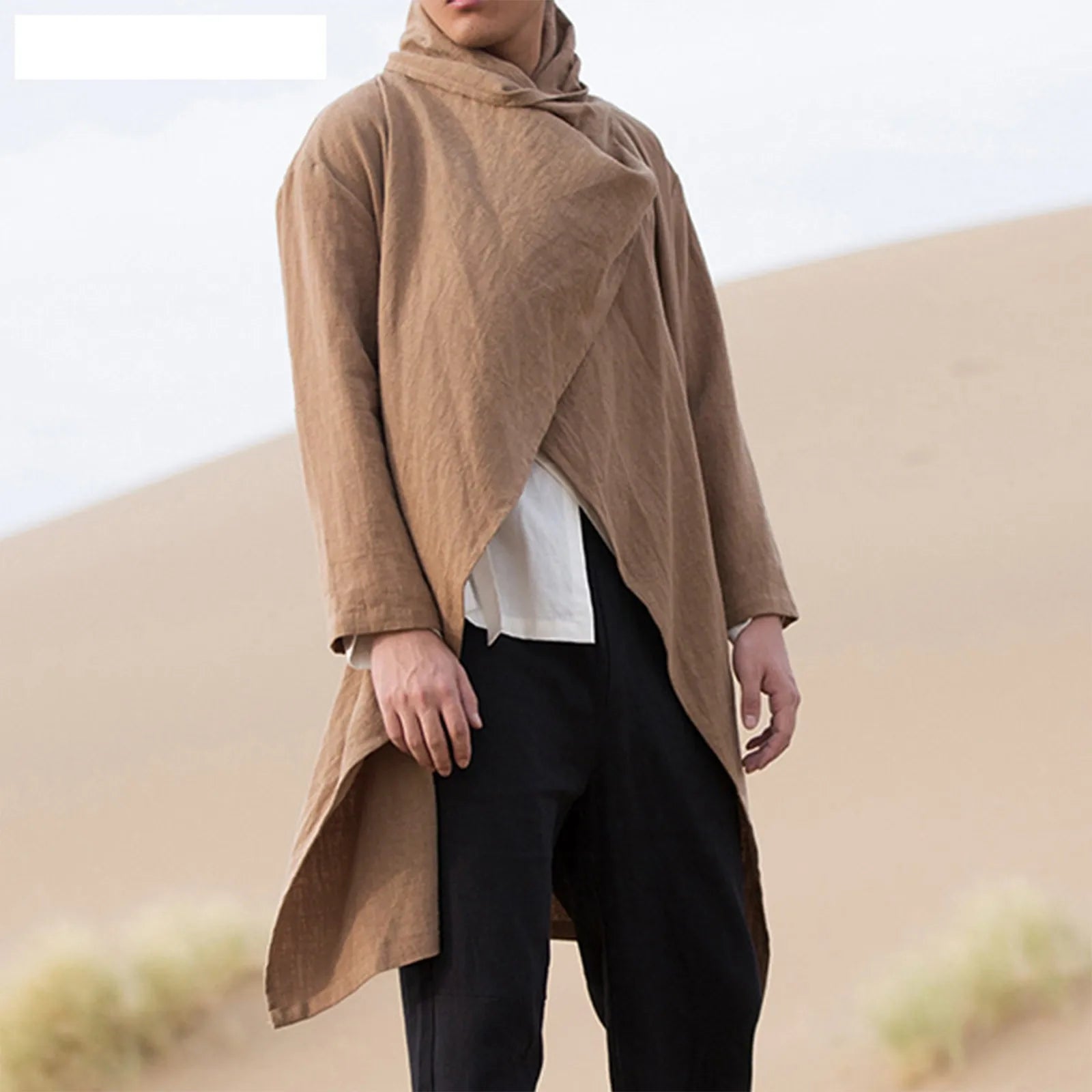 Men's Retro Jackets Trench Windbreaker